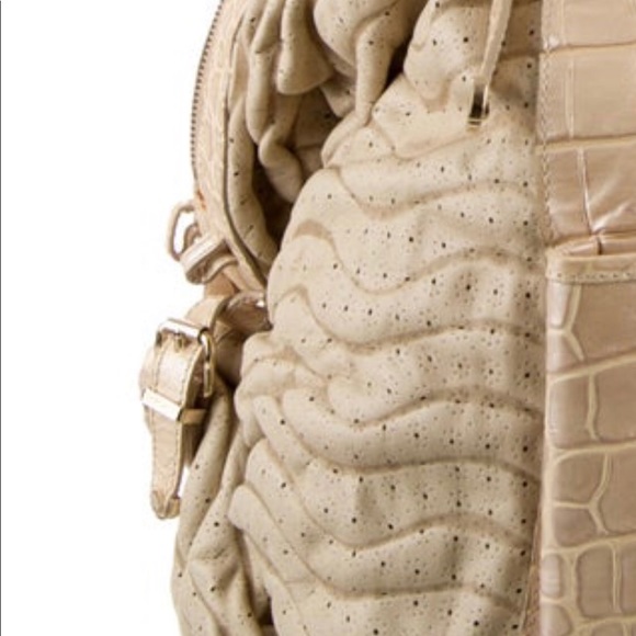 Versace Crocodile and Leather Tote . Beautiful and soft . - Picture 7 of 8